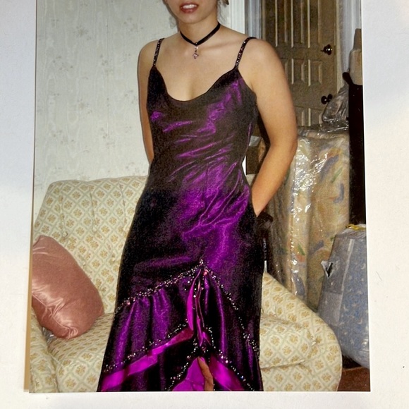 Laissez Les Bons Temps Rouler! Beaded Hi Low Dress - Picture 2 of 9